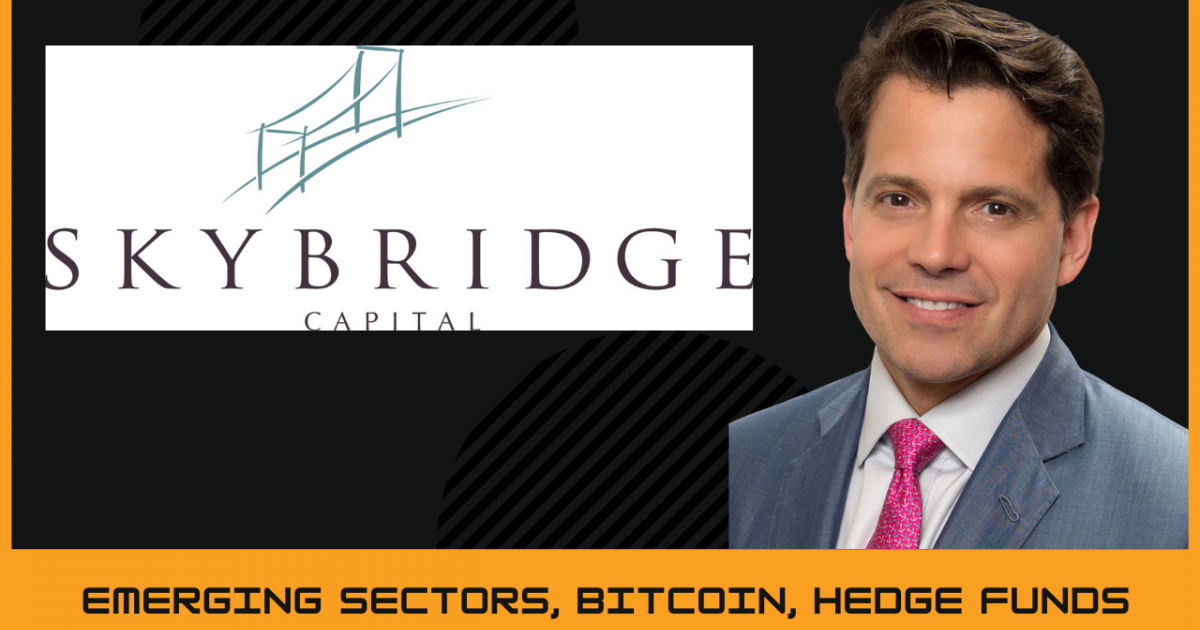 SkyBridge's Anthony Scaramucci Talks Up New Bitcoin Fund, Crypto's 'Exponential Liftoff'