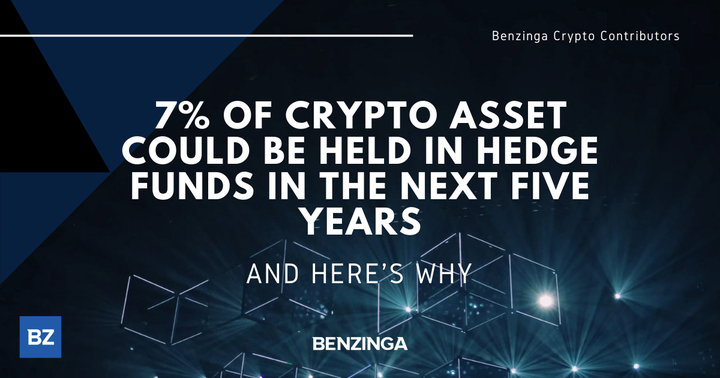 Read more about the article 7% Of Crypto Asset Could Be Held In Hedge Funds In The Next Five Years And Here's Why