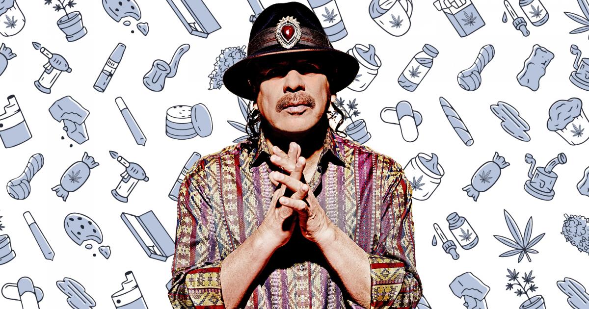 3 Weed Products Carlos Santana Can't Live Without