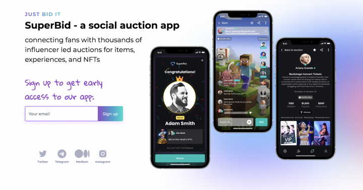 The New SuperBid Auctioning App Will Revolutionize Fan Engagement