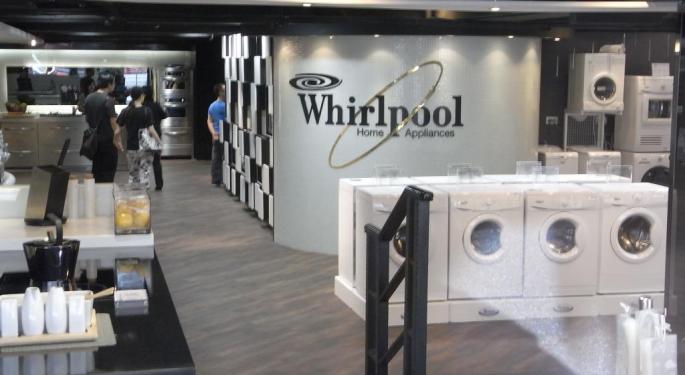 Whirlpool Trades Sharply Higher On Q1 Earnings Beat