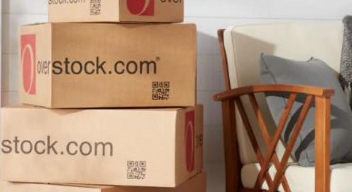 Overstock Reports Mixed Q4 Earnings, CFO Resigns