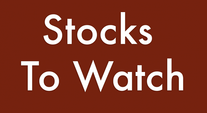 12 Stocks To Watch For March 22, 2018